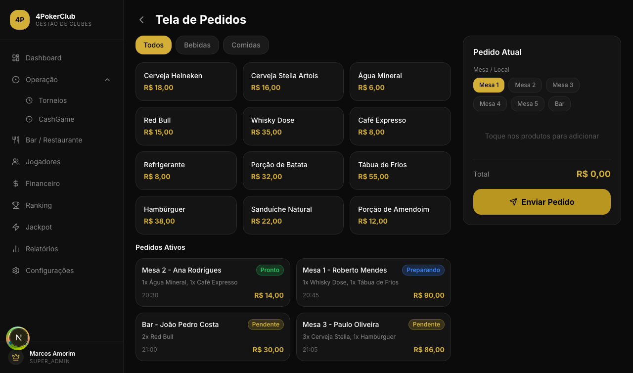 POS do bar